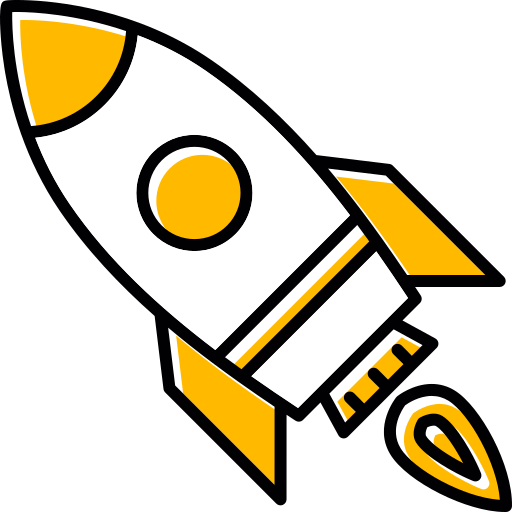 Rocket ship Generic color lineal-color icon