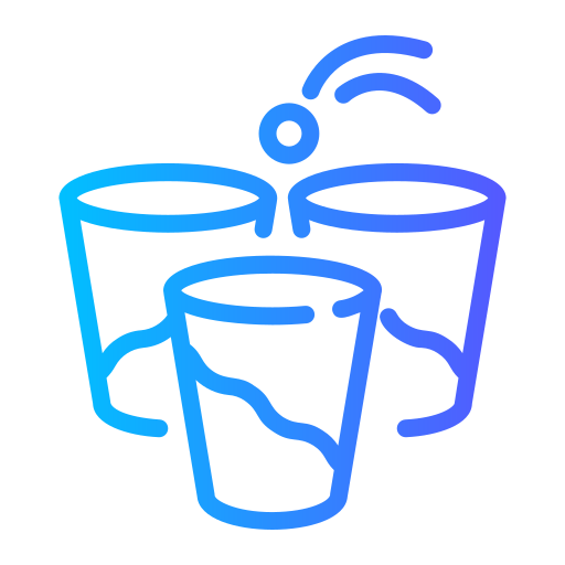 Beer pong Generic gradient outline icon