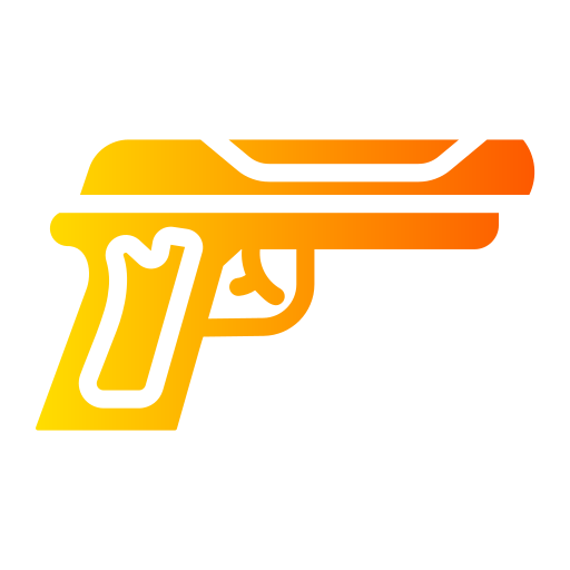 pistola Generic gradient fill icona
