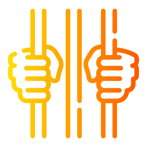 więzienie Generic gradient outline ikona