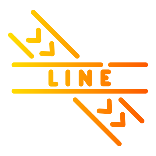 Police line Generic gradient outline icon