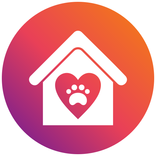 Pet house Generic gradient fill icon