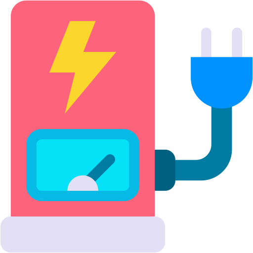 Charging station Generic color fill icon