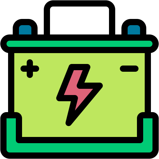 Батарея Generic color lineal-color иконка