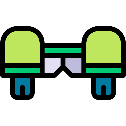 Hoverboard Generic color lineal-color icon