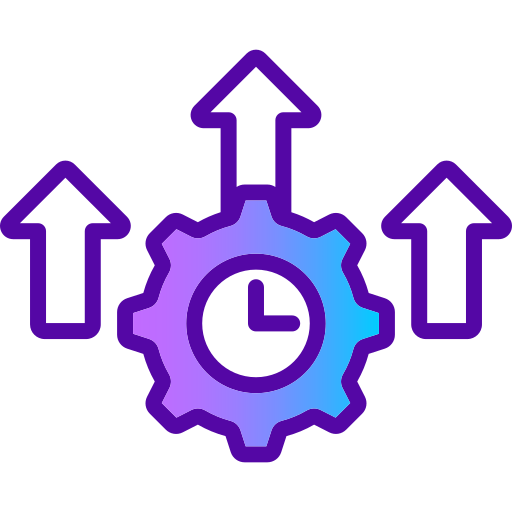 productividad Generic gradient lineal-color icono