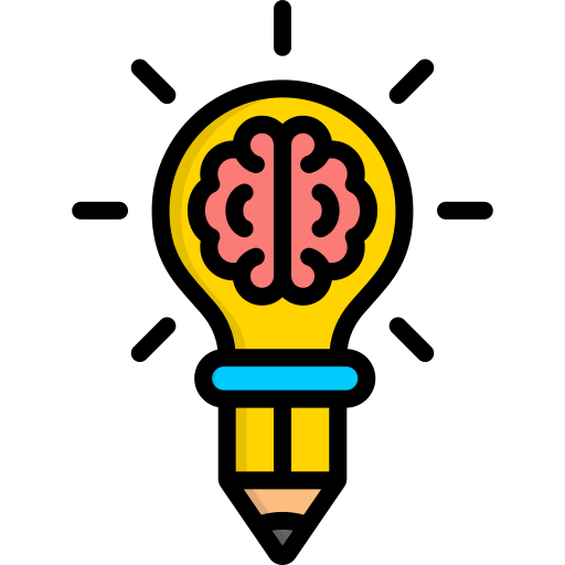 Creative brain Generic color lineal-color icon