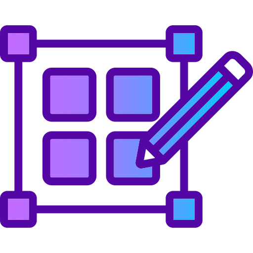 공들여 나열한 것 Generic gradient lineal-color icon