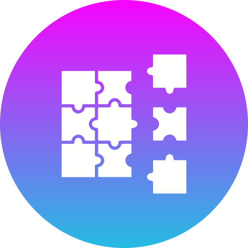 Puzzle Generic gradient fill icon