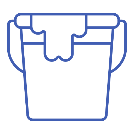 Paint bucket Generic color outline icon