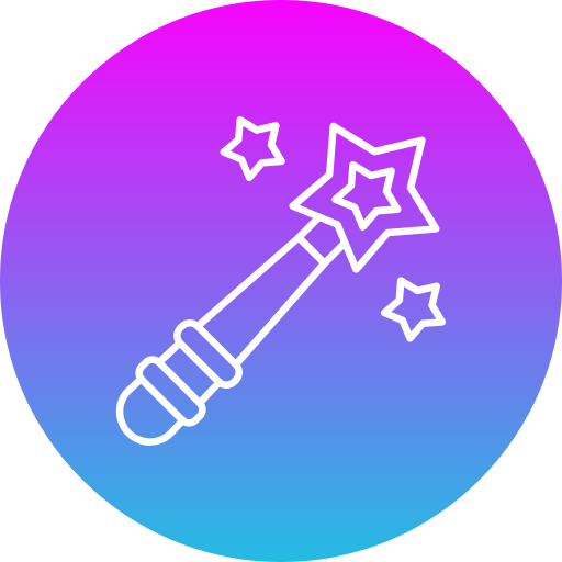 Magic wand Generic gradient fill icon