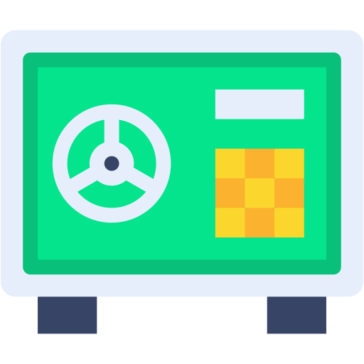 Safe box Generic color fill icon