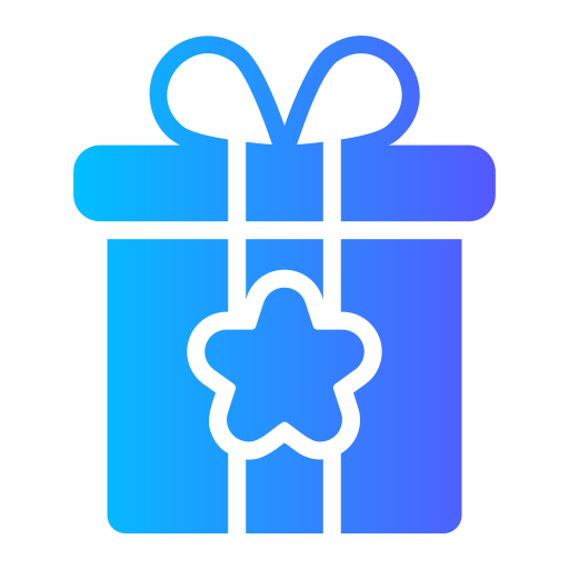 Subscription gift Generic gradient fill icon