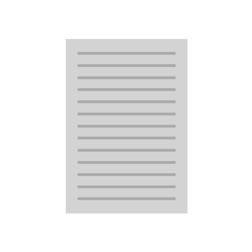 dokument Generic color fill ikona