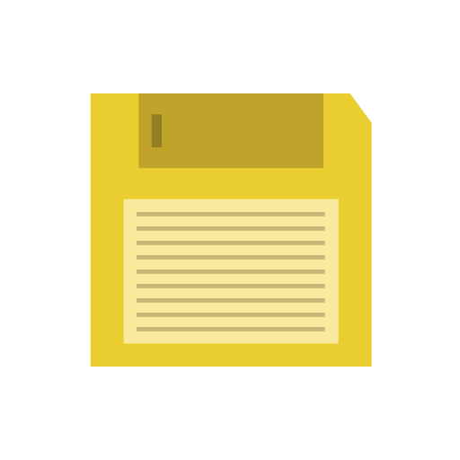 Floppy Generic color fill icon