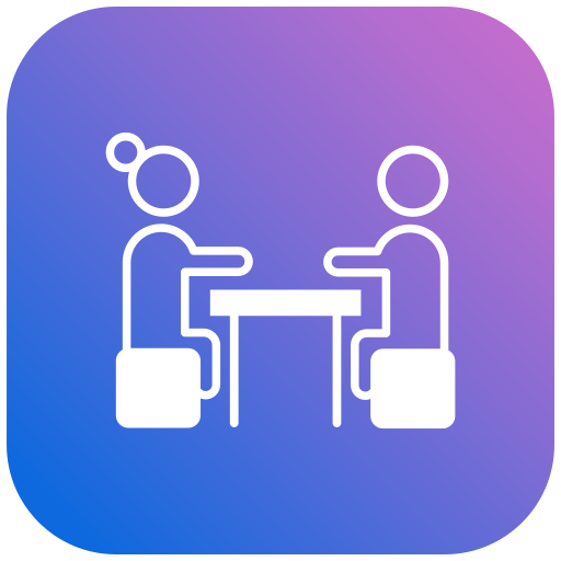 interview Generic gradient fill icon