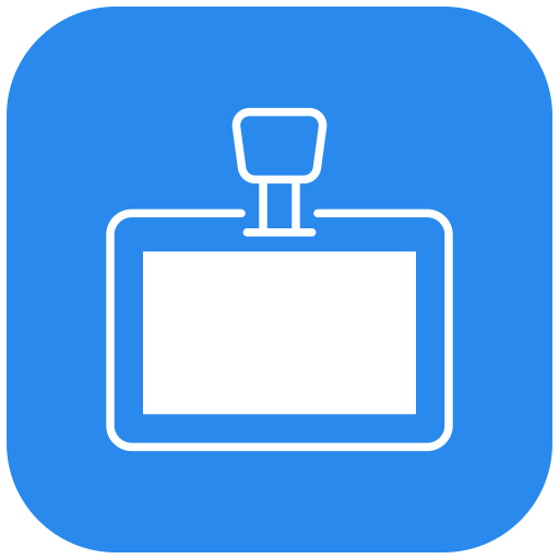 Employee card Generic color fill icon