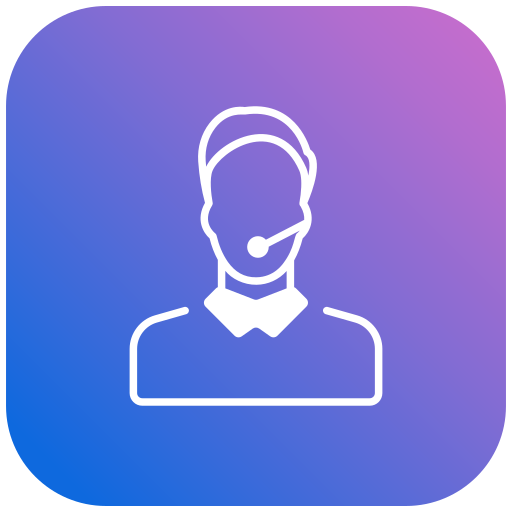 Customer service Generic gradient fill icon