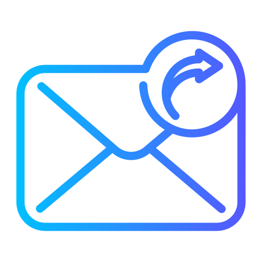 Send mail Generic gradient outline icon