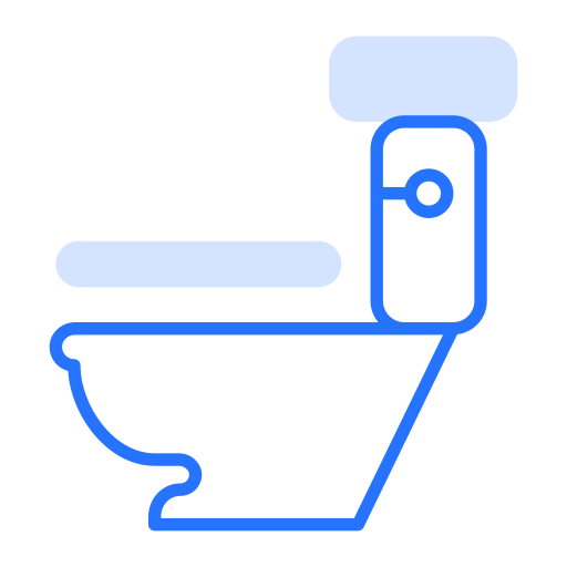 Restroom Generic color lineal-color icon