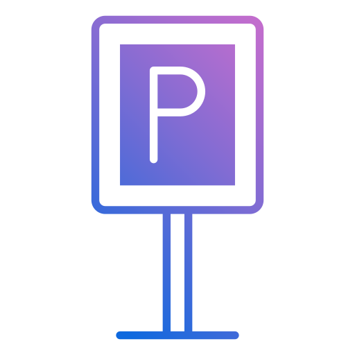 駐車標識 Generic gradient fill icon