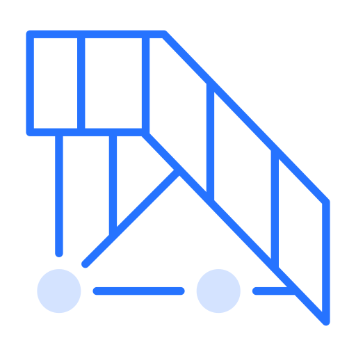 flugzeugtreppe Generic color lineal-color icon