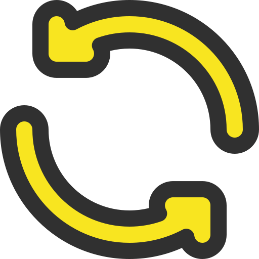 Round arrow Generic color lineal-color icon
