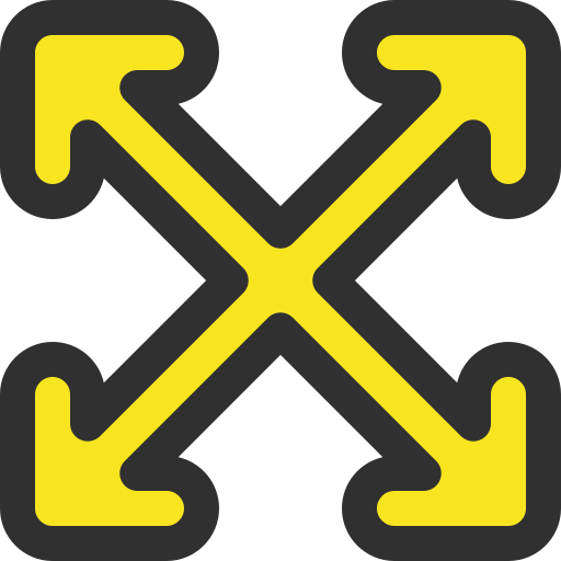 flechas cruzadas Generic color lineal-color icono