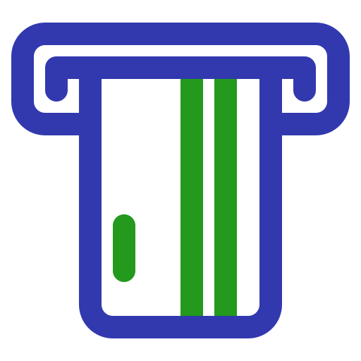 bankomat Generic color outline ikona