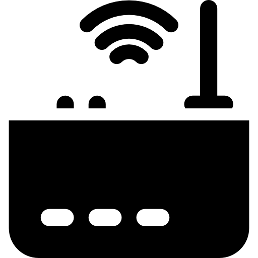 w-lan Curved Fill icon