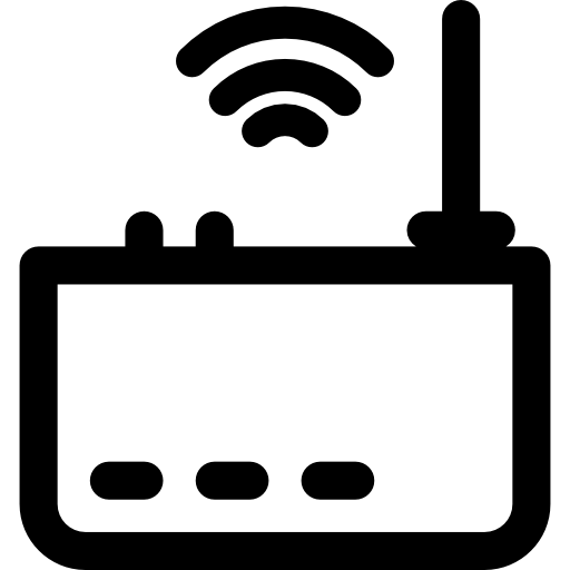 w-lan Curved Lineal icon