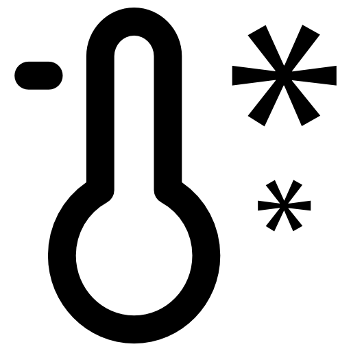 寒い Vector Market Bold Rounded icon