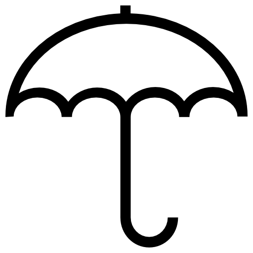 parasol Vector Market Light Rounded ikona