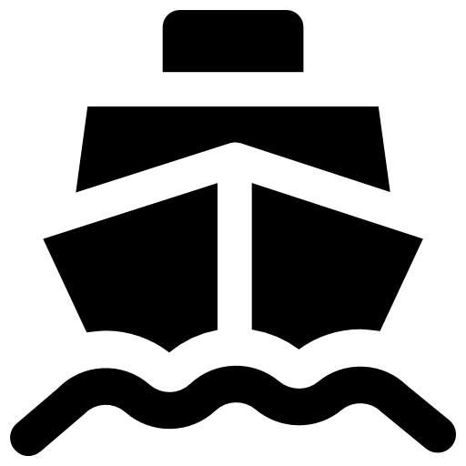 statek Vector Market Fill ikona