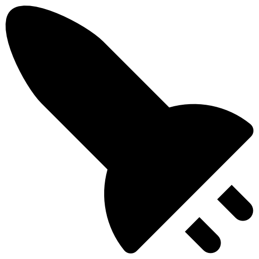 rakete Vector Market Fill icon