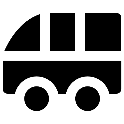 camioneta Vector Market Fill icono