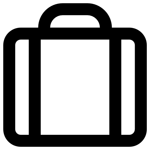 Briefcase Vector Market Bold Rounded icon