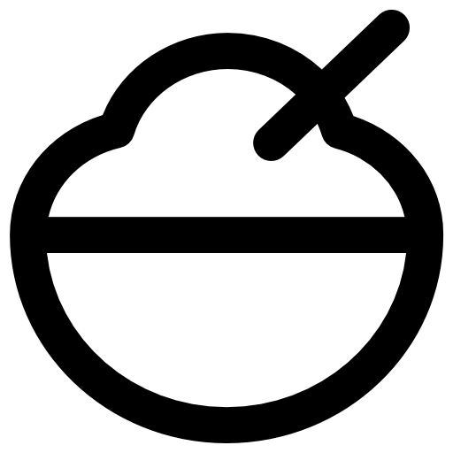 schüssel Vector Market Bold Rounded icon