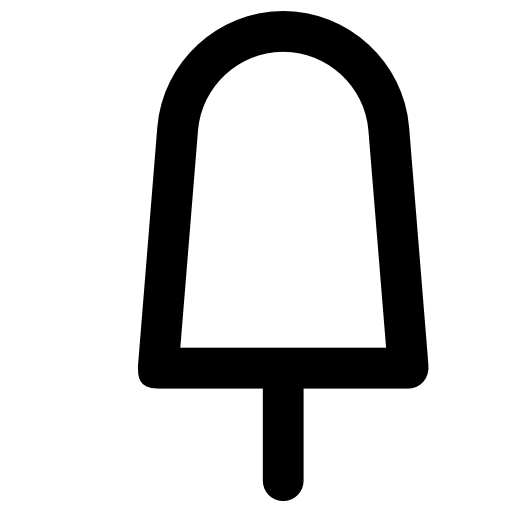 helado Vector Market Bold Rounded icono