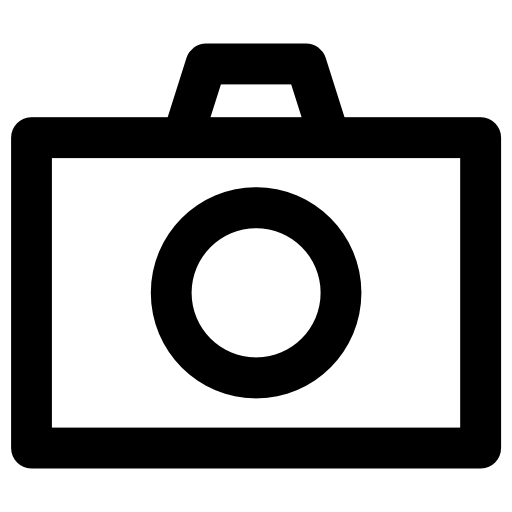 fotoapparat Vector Market Bold Rounded icon