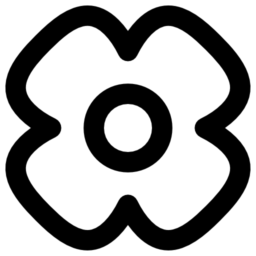 Flower Vector Market Bold Rounded icon