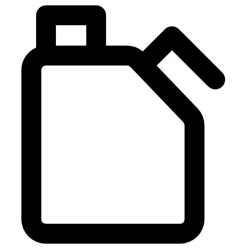 gasolina Vector Market Bold Rounded icono