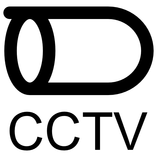 cctv Vector Market Bold Rounded icon