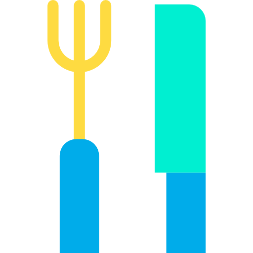cuchillería Kiranshastry Flat icono