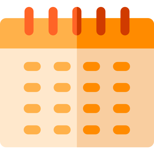 Schedule Basic Rounded Flat icon