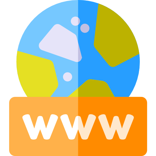 www Basic Rounded Flat icono