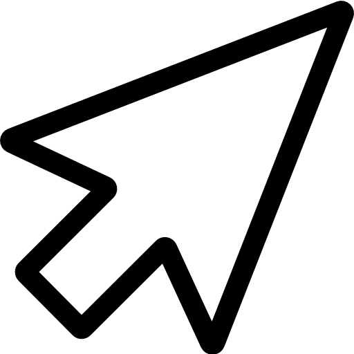 cursor Basic Rounded Lineal icoon