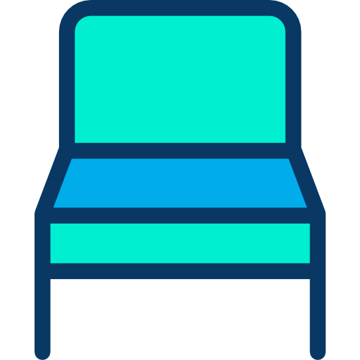 krzesło Kiranshastry Lineal Color ikona