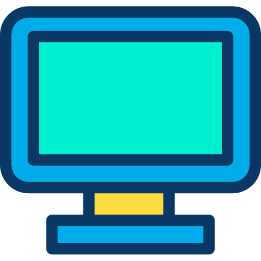 computadora Kiranshastry Lineal Color icono