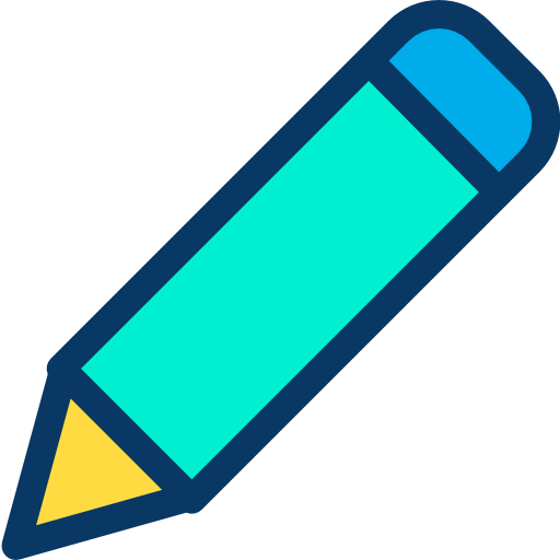 bleistift Kiranshastry Lineal Color icon
